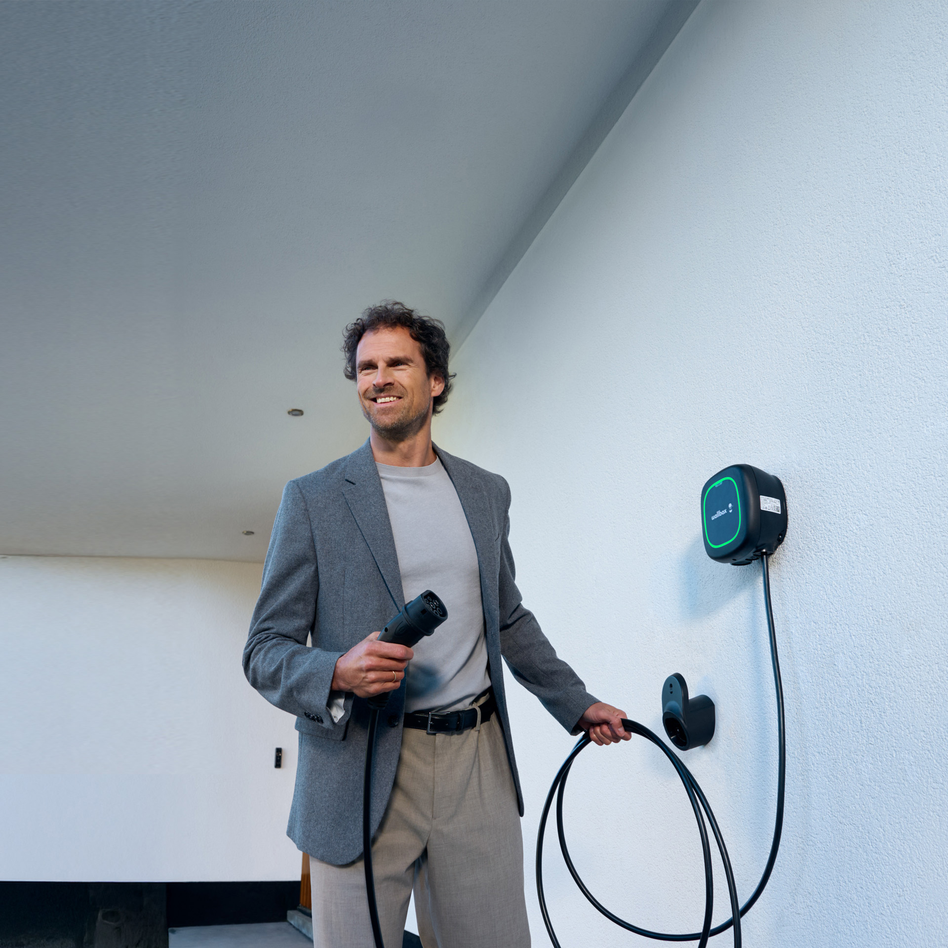 Stazione di Ricarica, Wallbox per Veicoli Elettrici con Connettore Typ